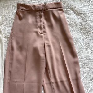H&M blush trousers